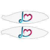 Ballon De Basket Love Heart Script Basketball - Romantique Personna (Panneaux)