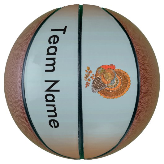 Ballon De Basket Majestic Homme Turquie Fanned Tail Automne Colonne (Vertical)