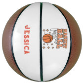 Ballon De Basket Maman-Sport-Basketball-Amusant (Vertical)