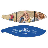 Ballon De Basket Meilleur ami jamais photo bleu (Panneaux)