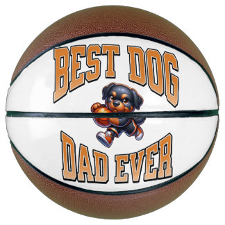 Ballon De Basket Meilleur Chien Papa Jamais - Basketball Pup Concep