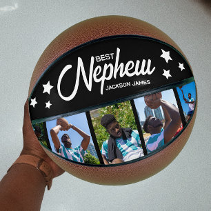 Ballon De Basket Meilleur Neveu Moderne 5 Photo