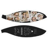 Ballon De Basket Meilleur papa du monde avec une grille photo multi (Panneaux)