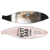 Ballon De Basket Meilleur papa Ever aquarelle Photo de la Fête du P (Panneaux)