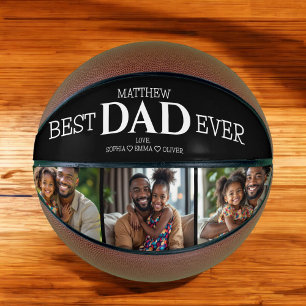 Ballon De Basket Meilleur papa jamais Cool Photo Instagram tendance