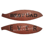 Ballon De Basket Meilleur papa jamais marron Fête des pères timbre  (Panneaux)