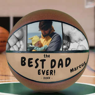 Ballon De Basket Meilleur papa Jamais Père`s Day Keepsaké 3 Photos