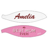 Ballon De Basket Meilleure maman jamais rose mère`Jour Nom personna (Panneaux)