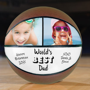 Ballon De Basket Meilleure photo de papa au monde
