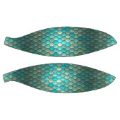 Ballon De Basket Mermaid minet écailles de poisson vert motif (Panneaux)