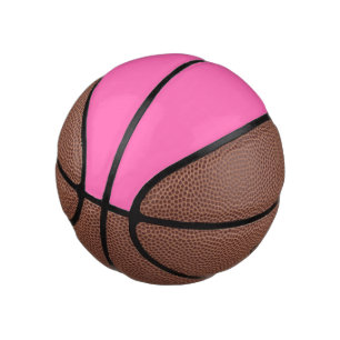 Ballon De Basket Mini basket-ball rose vif