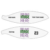 BALLON DE BASKET MODÈLE DE TEXTE D'IMAGE BLANCHE SIMPLE MODERNE (Panneaux)