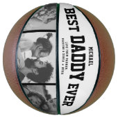 Ballon De Basket Moderne BEST DADDY JAMAIS Cool Collage photo tenda (Vertical)