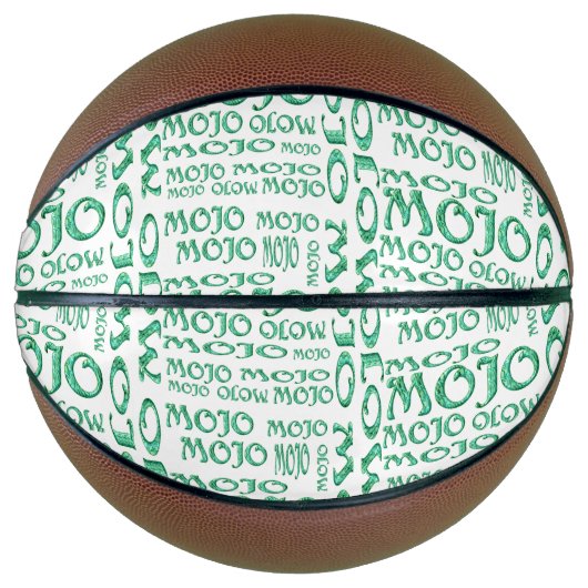 Ballon De Basket Mojo basketball blanc (Devant)
