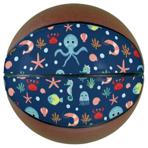 Ballon De Basket Monde marin