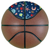Ballon De Basket Monde Marin (Droite)
