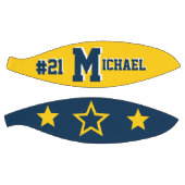 Ballon De Basket Monogram Blue & Maze Gold (Panneaux)