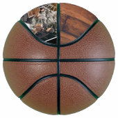 Ballon De Basket Monogramme Bois Photo Collage Basket-ball (Droite)