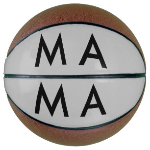 Ballon De Basket Monogramme simple ajoutez votre lettre de nom homm