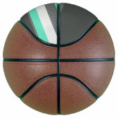 Ballon De Basket Motif à bandes texturées (Droite)
