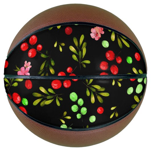 Ballon De Basket Motif Berries (Devant)