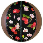 Ballon De Basket Motif cerise 2 (Vertical)