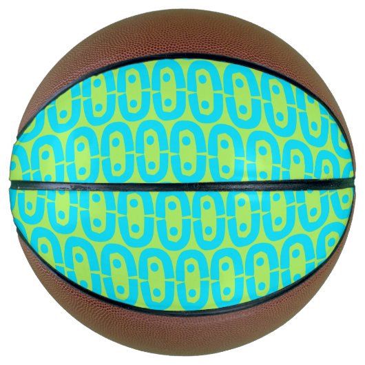 Ballon De Basket motif coloré moderne (Devant)