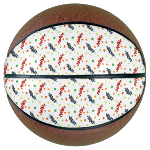 Ballon De Basket Motif de baies, framboise, myrtille, fruit