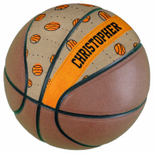 Ballon De Basket Motif de basketball à entraînement personnalisé