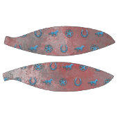 Ballon De Basket Motif de cheval (rouge, blanc et bleu) (Panneaux)