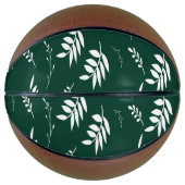 Ballon De Basket motif de feuille (Devant)