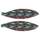 Ballon De Basket Motif Dinosaure coloré (foncé) (Panneaux)