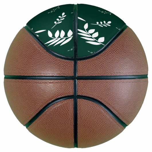 Ballon De Basket motif feuille (Droite)