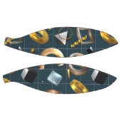 Ballon De Basket motif géométrique 3D (Panneaux)