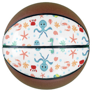 Ballon De Basket Motif Sea World