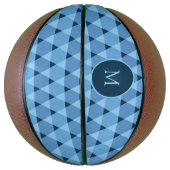 Ballon De Basket Motif triangles (Vertical)