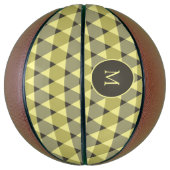 Ballon De Basket Motif triangles (Vertical)