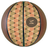Ballon De Basket Motif triangles (Vertical)