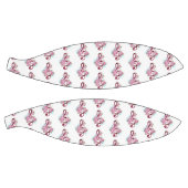 Ballon De Basket Musical treble clef notes with sakura flowers (Panneaux)
