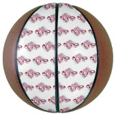 Ballon De Basket Musical treble clef notes with sakura flowers (Vertical)