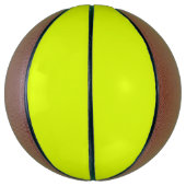 Ballon De Basket Neon Chartreuse couleur solide | Couleur tendance (Vertical)