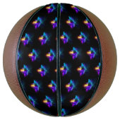 Ballon De Basket Neon Firefly sur noir (Vertical)
