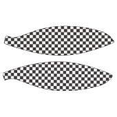 Ballon De Basket Noir Et Blanc Classique Rétro À damiers Motif (Panneaux)