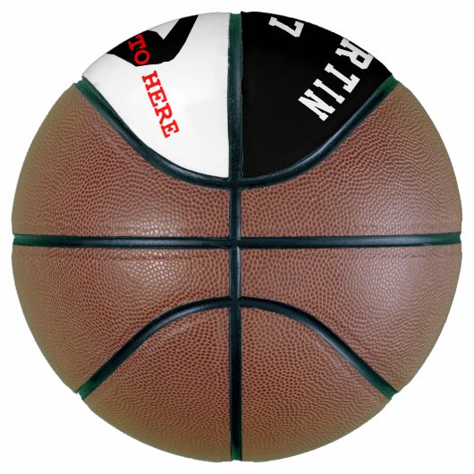 Ballon De Basket Nom complet et année (Droite)