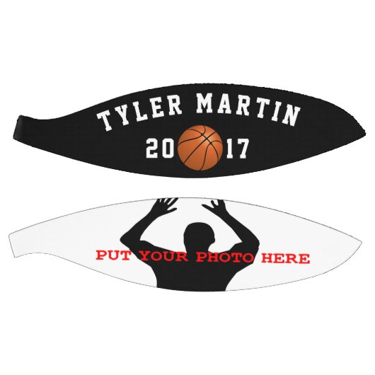 Ballon De Basket Nom complet et année (Panneaux)