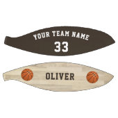 Ballon De Basket Nom du joueur personnalisé Numéro de l'équipe Plan (Panneaux)