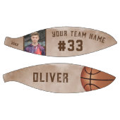 Ballon De Basket Nom et numéro du joueur personnalisé Nom de l'équi (Panneaux)