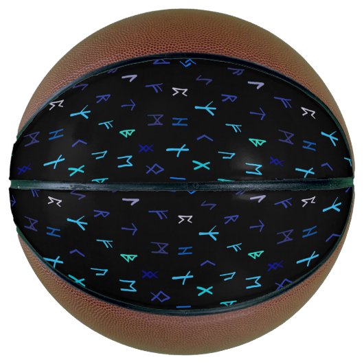 Ballon De Basket Normandes De Basket De Nuit (Devant)