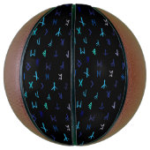 Ballon De Basket Normandes De Basket De Nuit (Vertical)