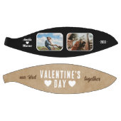 Ballon De Basket Notre première Saint Valentin Ensemble 2 Photos (Panneaux)